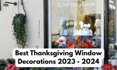 thanksgiving window decorations