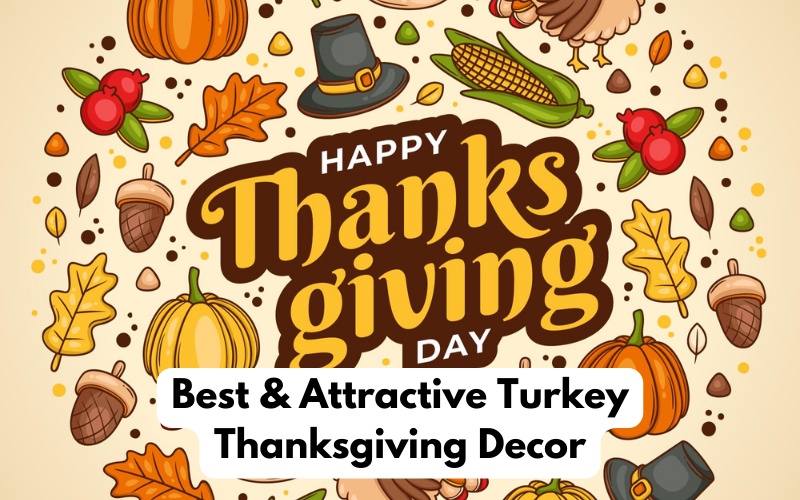 turkey thanksgiving decor
