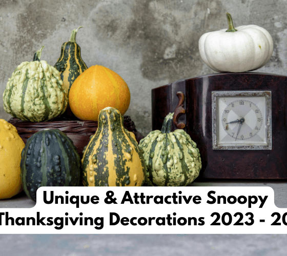 snoopy thanksgiving decorations